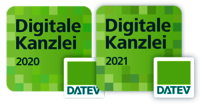 Siegel DATEV Digitale Kanzlei 2020 und 2021